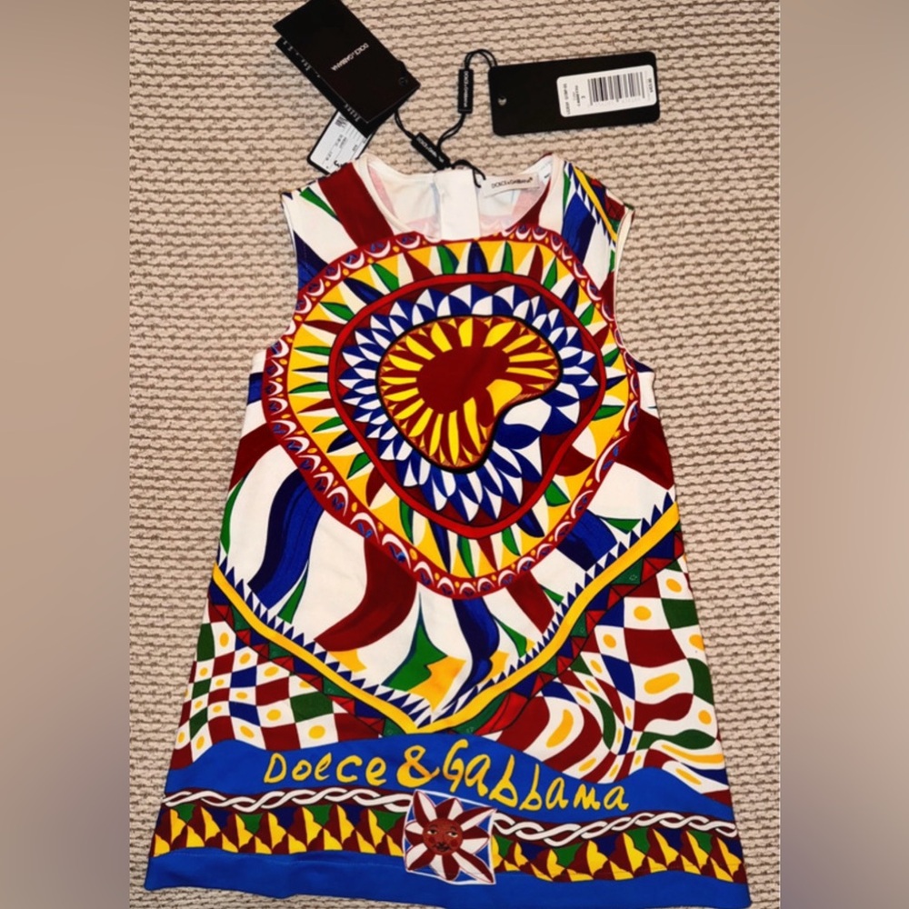 NWT Dolce & Gabanna toddler girls dress AUTHENTIC